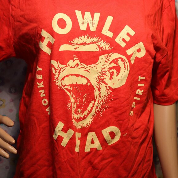Howler head monkey spirit Beer Promo Shirt Large - Picture 1 of 3